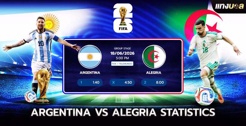 Argentina vs Algeria Statistics