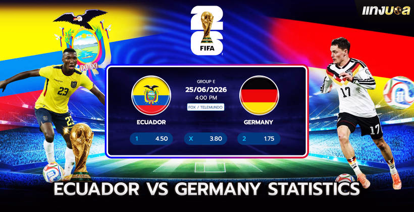 Ecuador vs Germany Statistics